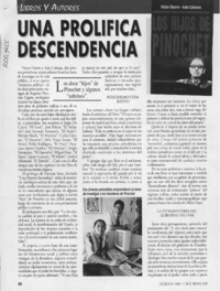 Una prolífica descendencia  [artículo] Edmundo Moure.