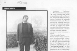 "La desinformación y el silencio no permiten construir un espacio crítico"  [artículo] Patricia Torres.