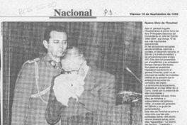 Nuevo libro de Pinochet