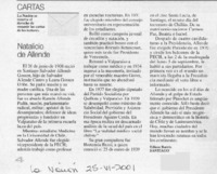 Natalicio de Allende