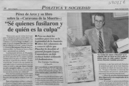 "Sé quienes fusilaron y de quién es la culpa"  [artículo] Carmen Gardeweg