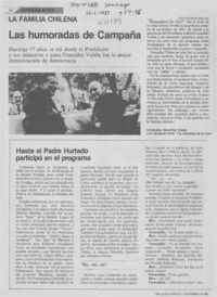 Las humoradas de campaña