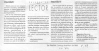 Palabra de lector.