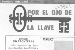 Crisis sin fronteras.