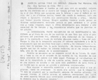 América Latina tiene un destino.