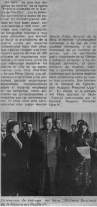 Historia ilustrada de la guerra del Pacífico.