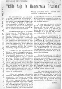Chile bajo la Democracia Cristiana