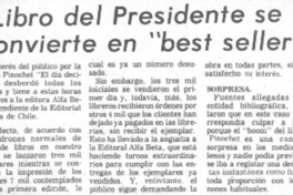 Libro del presidente se convierte en "best seller".