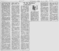 El día decisivo