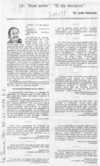 Un "Best seller": "el día decisivo"