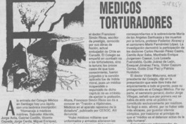 Médicos torturados