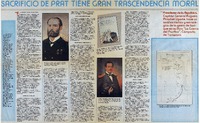 Sacrificio de Prat tiene gran trascendencia moral.