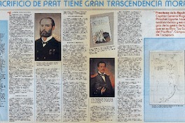 Sacrificio de Prat tiene gran trascendencia moral.