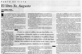 El libro Yo, Augusto