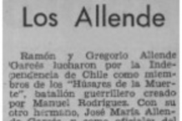 Los Allende.