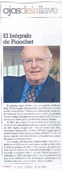El Biógrafo de Pinochet