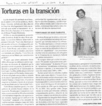 Toruras en la transición