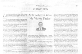 Más sobre el libro de Víctor Farías