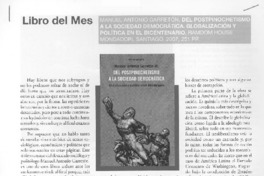 Del postpinochetismo a la sociedad democrática