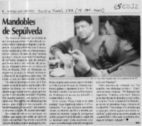 Mandobles de Sepúlveda  [artículo] S. V.