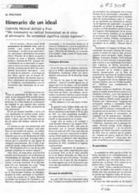 Itinerario de un ideal.