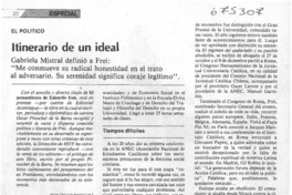 Itinerario de un ideal.