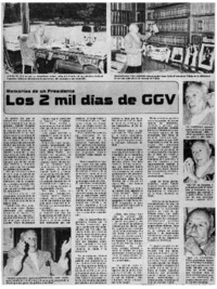 Los 2 mil días de GGV.