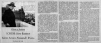 ICHEH: siete ensayos sobre Arturo Alessandri Palma