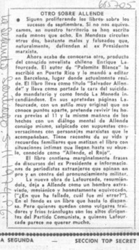 Otro sobre Allende.