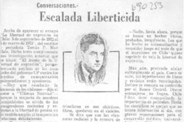 Escalada liberticida