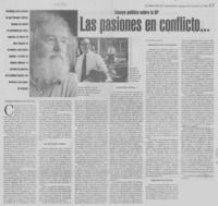 Las pasiones en conflicto --