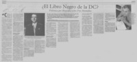 El libro negro de la DC?