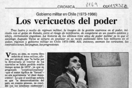 Los vericuetos del poder  [artículo] N. F. M.