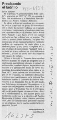 Precisando el ladrillo