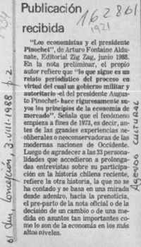 Publicación recibida