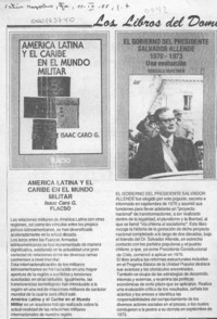 Los Libros del domingo  [artículo].