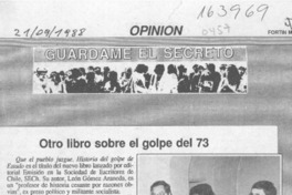 Otro libro sobre el golpe del 73  [artículo].