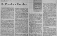 De Portales a Pinochet