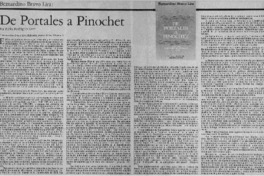 De Portales a Pinochet