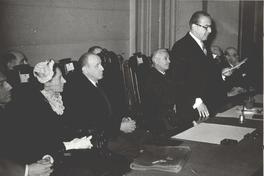 [Gabriel González Videla y Fernando Alessandri]