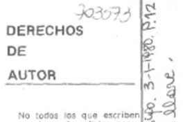 Derechos de autor.