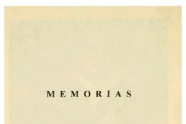Memorias