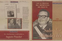 Salvador Allende (II)  [artículo] Gonzalo Vial Correa.