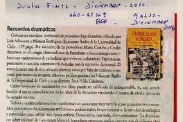 Memoria de fuego  [artículo] Antonio J. Salgado.