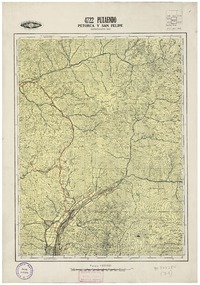 Putaendo Petorca y San Felipe [material cartográfico] : Instituto Geográfico Militar de Chile.