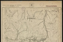Villa Alemana Departamento de Limache [material cartográfico] : Estado Mayor General del Ejército de Chile. Instituto Geográfico Militar.