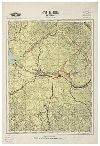 La Ligua Petorca [material cartográfico] : Instituto Geográfico Militar de Chile.