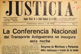 Justicia (Valparaíso, Chile : 1935)