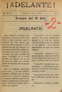 Adelante (Valparaíso, Chile : 1934)