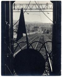 Tren saliendo de Valparaíso